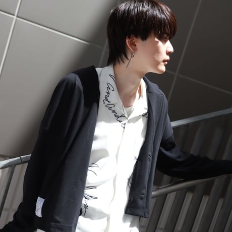 【CLASSIC ROV】(特選ミラノジャージ素材) GENDERLESS ST JKT [BLACK]
