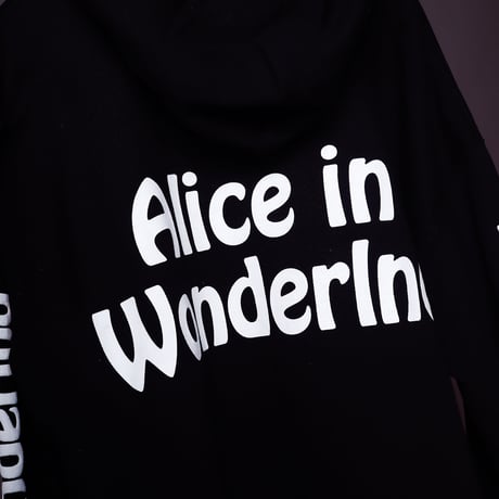【AFYF ON GILDAN社】 SOUVENIR HOODED SW3 [BLACK-COLOR ALICE]