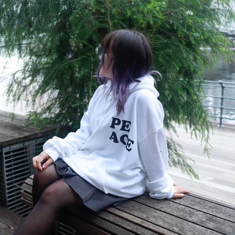 【AFYF ON GILDAN社】 SOUVENIR HOODED SW3 [WHITE-BEAR FLOWER]