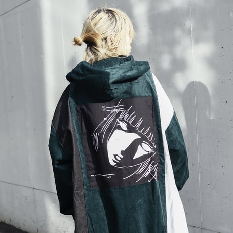 【AFYF】VANDALISM LOOSE PARKA [#92 CODGRN］