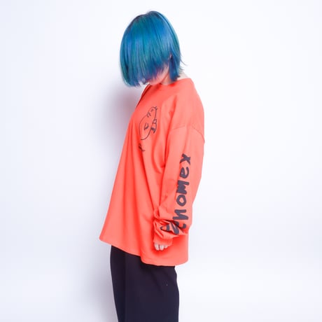 【AFYF】GILDAN® Ultra Cotton 6.0oz Long Sleeve T-Shirt #3 [ORANGE-PHENOMENOX]