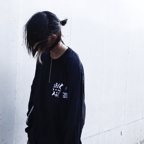【AFYF ON GILDAN社】SOUVENIR LS T SHIRT1[BLACK-TRMPBEAR]