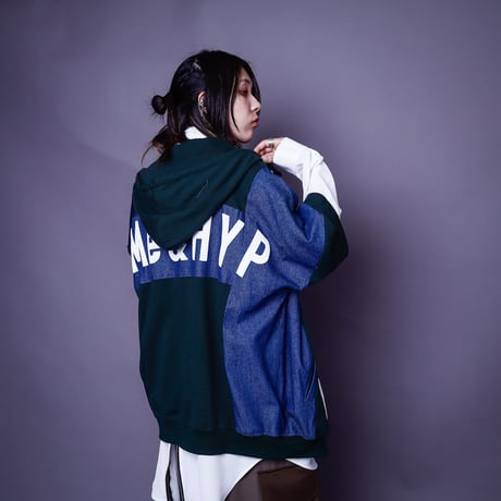 【ROVTSKI】 DREAM ME PEKE ZIP PARKA［DK GREEN］