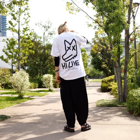 【AFYF ON GILDAN社】 SOUVENIR T SHIRT2 PEKEDOG [WHITE]