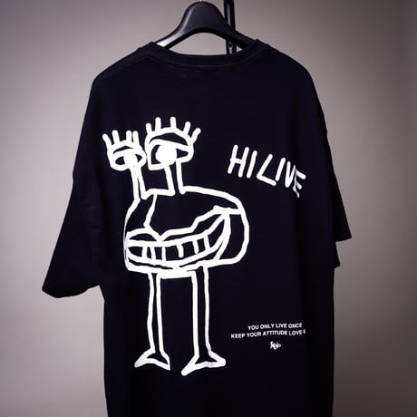 【AFYF ON GILDAN社】 SOUVENIR T SHIRT2 MONSTER  [BLACK]