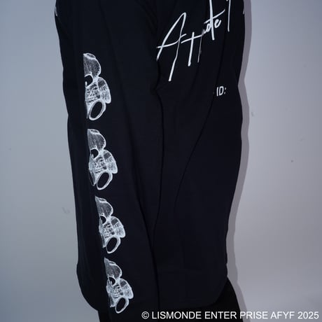 【AFYF ON GILDAN社】SOUVENIR LS T SHIRT1 [BLACK-SLEEVE BEAR]