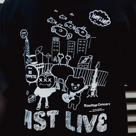 【AFYF ON GILDAN社】 SOUVENIR HOODED SW2 [BLK-CONCERT]