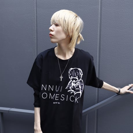【AFYF ON GILDAN社】ENNUI  BEAR T SHIRT [ENNUI BLK]