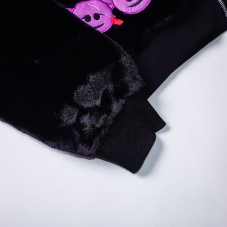 【AFYF】CHAT ZIP PARKA [FUR BLK］