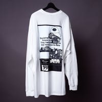 【AFYF ON GILDAN社】SOUVENIR LS T SHIRT2 [WHITE-UFOCATCHER]