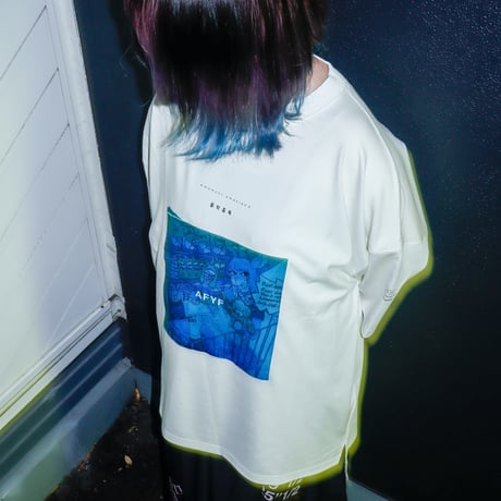 【AFYF】 KEMONERPREMIUM T SHIRT [WH-SUPERMK]