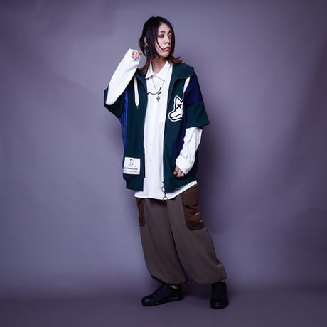 【ROVTSKI】 DREAM ME PEKE ZIP PARKA［DK GREEN］