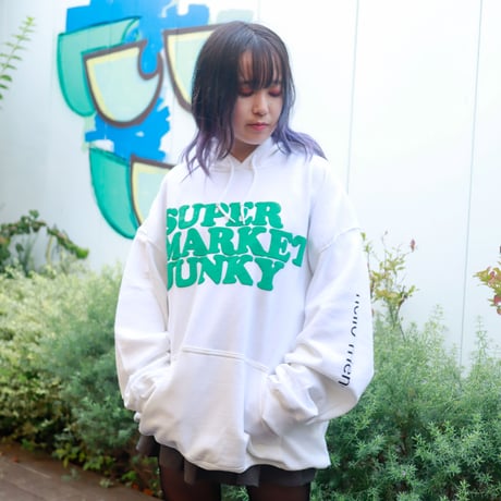 【AFYF ON GILDAN社】 SOUVENIR HOODED SW3 [WHITE-EARTH]