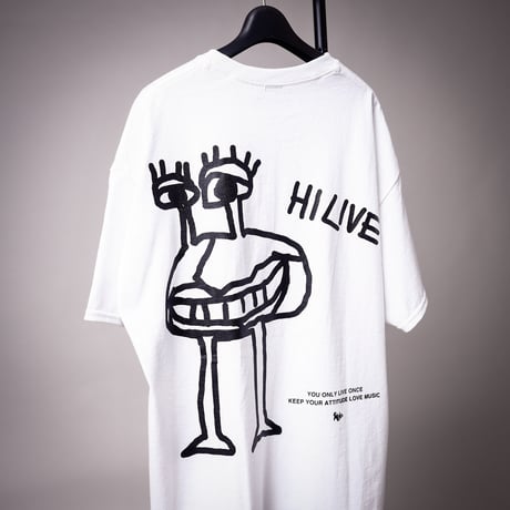 【AFYF ON GILDAN社】 SOUVENIR T SHIRT2 MONSTER [WHITE]