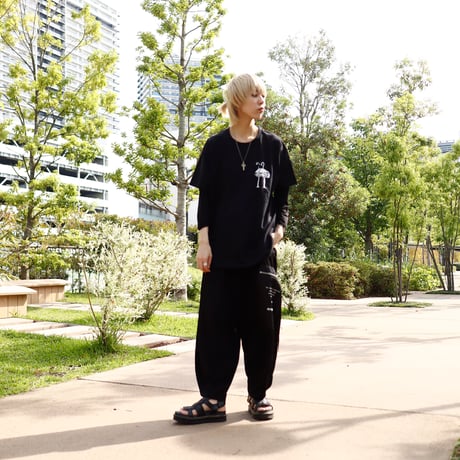 【AFYF ON GILDAN社】 SOUVENIR T SHIRT2 MONSTER  [BLACK]