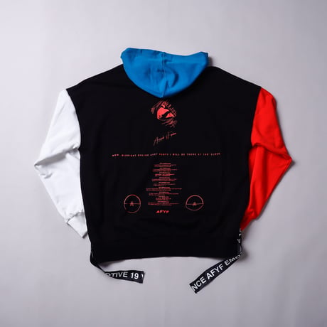 【AFYF】VANDALISMQUAD PULL PARKA [HOOD BLUE］