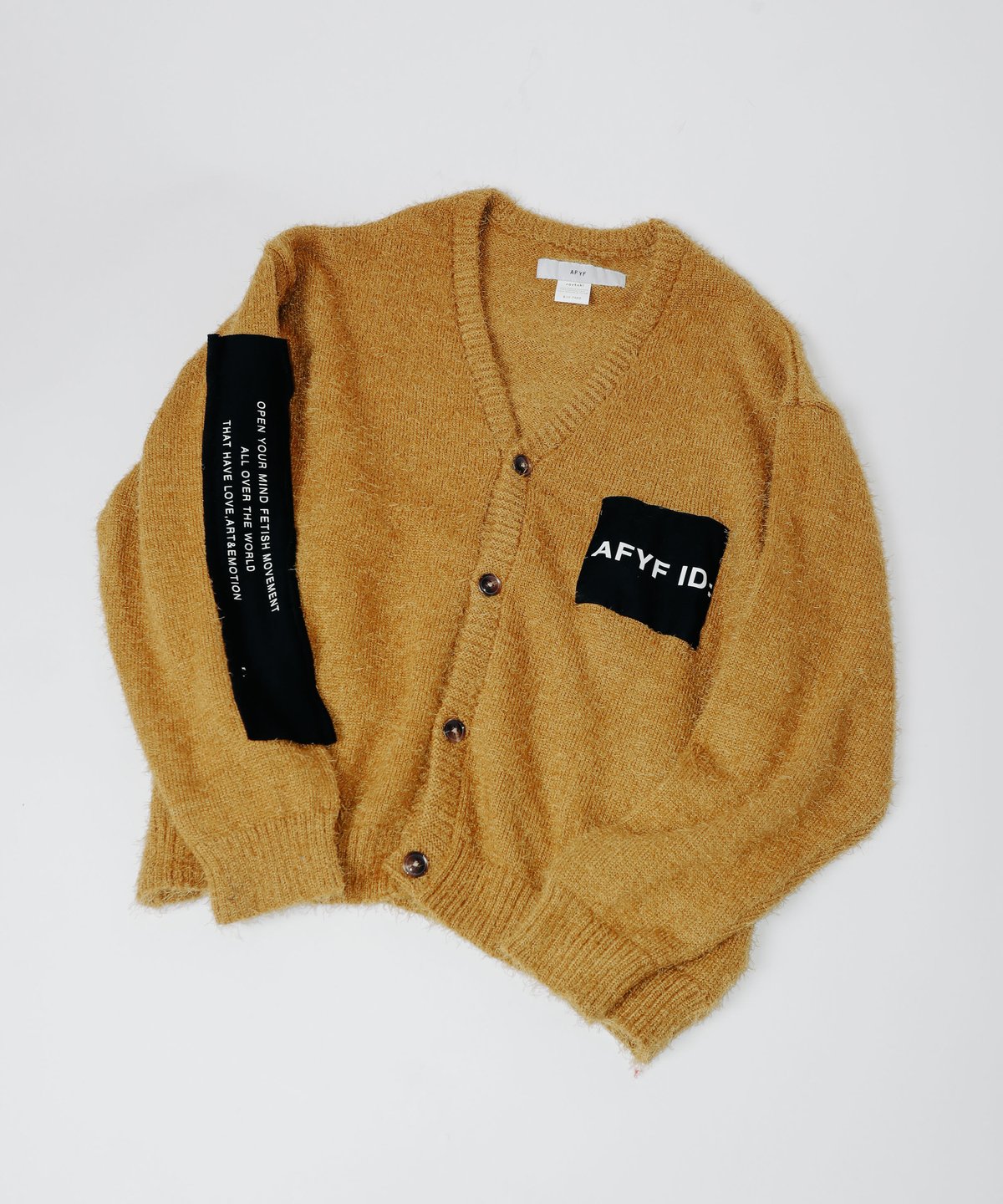 AFYF】 SHAGGY CARDIGAN［MUSTURD］ | rovtski ロフトスキ...