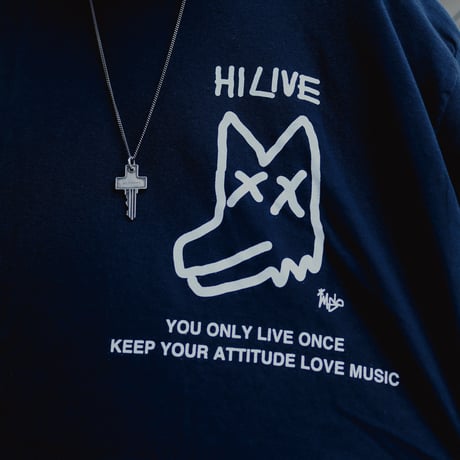 【AFYF ON GILDAN社】SOUVENIR LS T SHIRT1[BLACK-PEKEDOG]