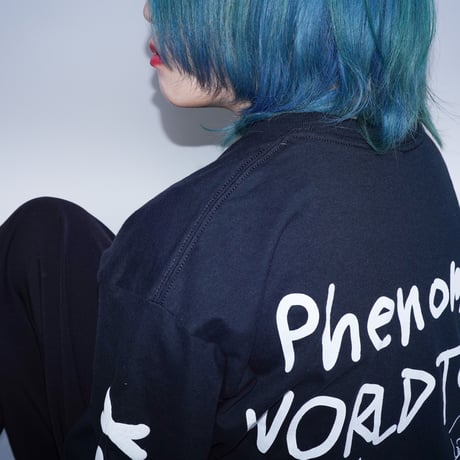【AFYF】GILDAN® Ultra Cotton 6.0oz Long Sleeve T-Shirt #3  [BLACK-PHENOMENOX]