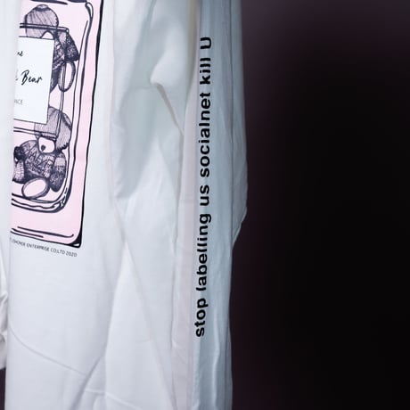 【AFYF ON GILDAN社】SOUVENIR LS T SHIRT2 [WHITE-PERFUME]