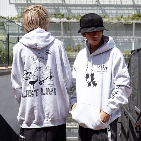 【AFYF ON GILDAN社】 SOUVENIR HOODED SW2 [ASH-CONCERT]