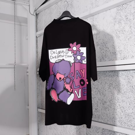 【AFYF】 PREMIUM T SHIRT [BLK PHYCHO BEAR]