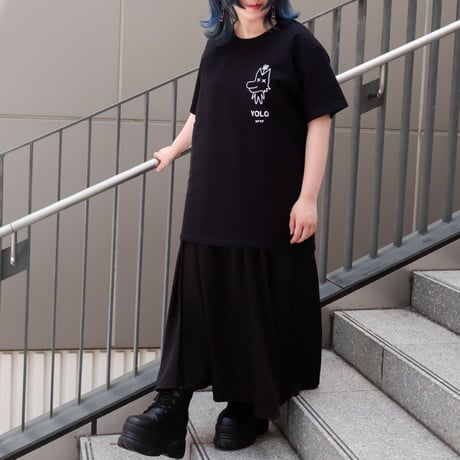 【AFYF】GILDAN® Premium Cotton 5.3oz Short Sleeve T-Shirt #2  PEKE DOG JACK [BLACK]