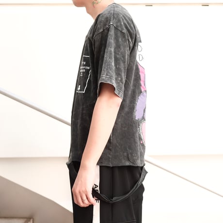 【AFYF】 CRAFTABLE DAMAGE TSHIRT [BK-PHYCHO]