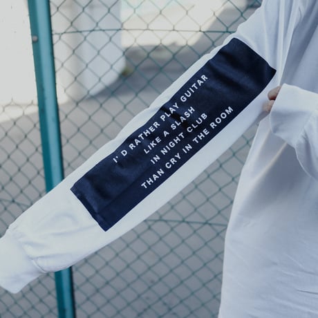 【AFYF ON GILDAN社】SOUVENIR LS T SHIRT1 [WHITE-TSUMBEAR]