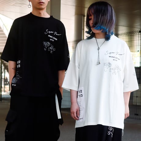 【AFYF】 KEMONERPREMIUM T SHIRT [WH-NEOSTAG]