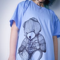 【AFYF ON GILDAN社】 RAINBOW BEAR T SHIRT [CAROLINA BLUE]