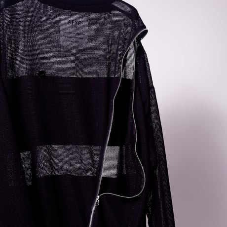 【AFYF】 EXTRA DRAGON ZIP T [MESH BLK]