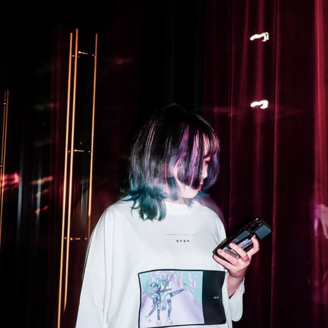 【AFYF】 KEMONERPREMIUM T SHIRT [WH-GT&BASS]
