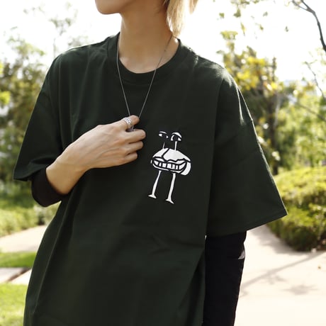 【AFYF ON GILDAN社】SOUVENIR T SHIRT2 MONSTER [FOREST GREEN]