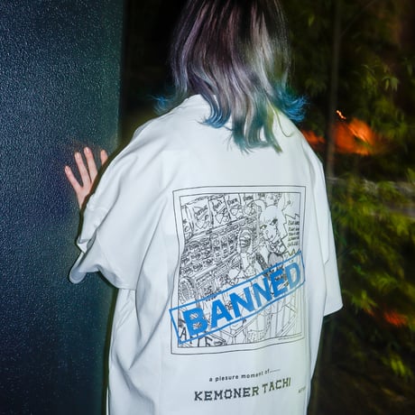 【AFYF】 KEMONERPREMIUM T SHIRT [WH-SUPERMK]