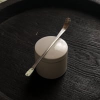 南鐐古代ガラス茶杓