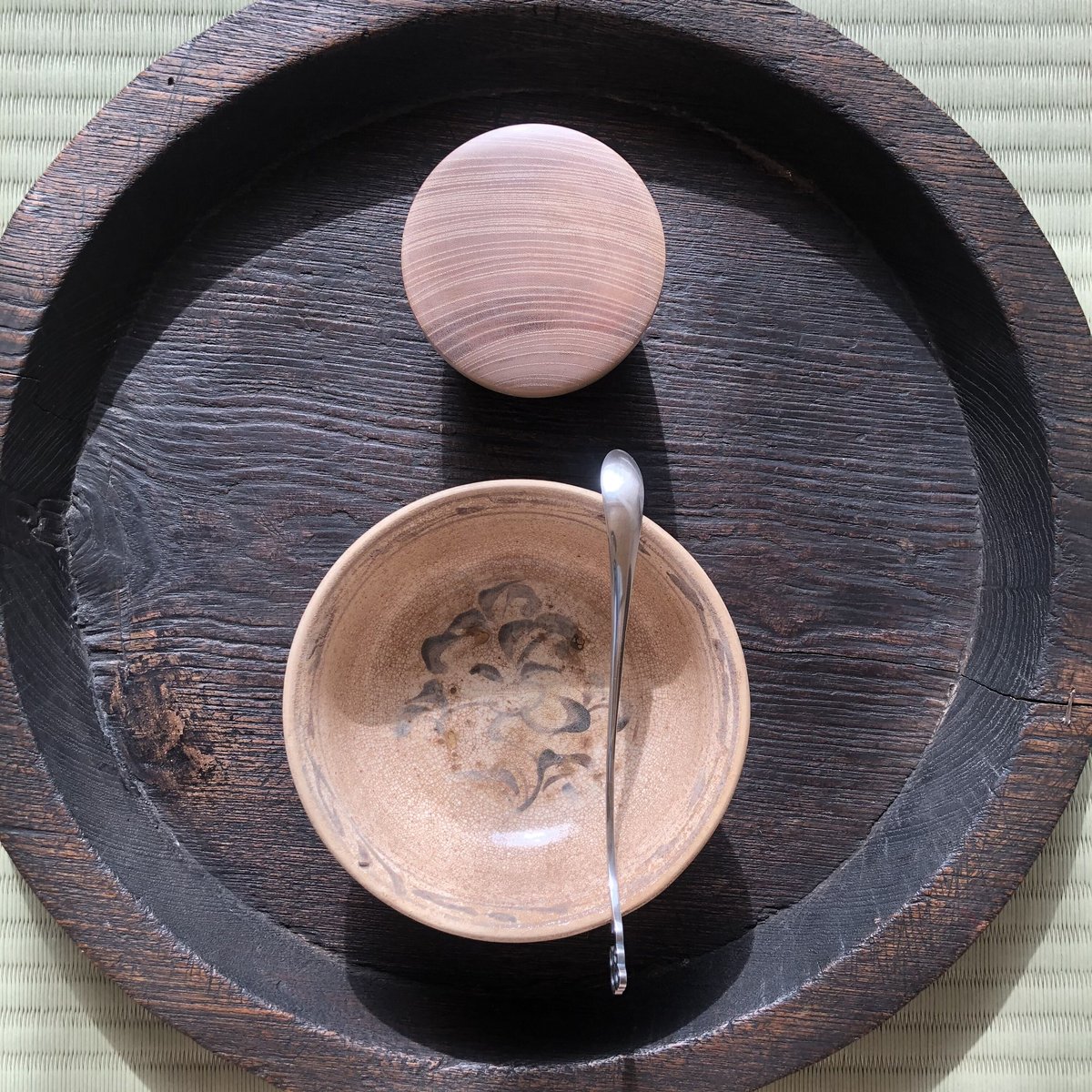 【mayama】手彫茶杓 復刻笹之葉 mayama】手彫茶杓 復刻笹之葉 mayama様専用】手彫茶杓 復刻笹