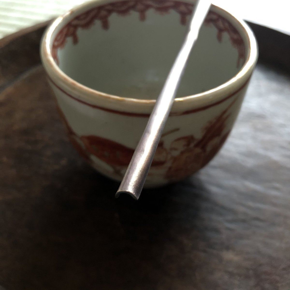 【お結び】手削り茶杓 定寸珠徳 お結び様専用】手削り茶杓 定寸珠徳