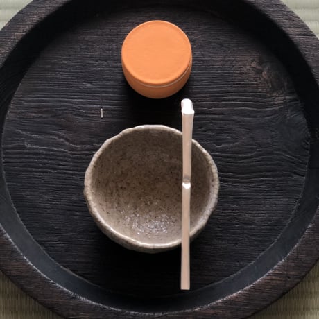 南鐐中節茶杓