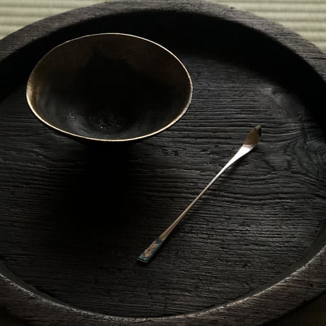 古代ガラス茶杓