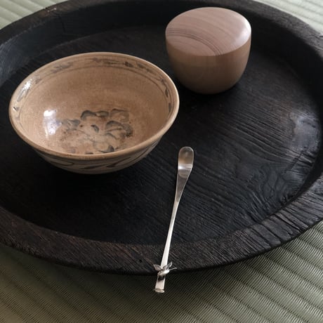 茶杓【羽と小鳥】大