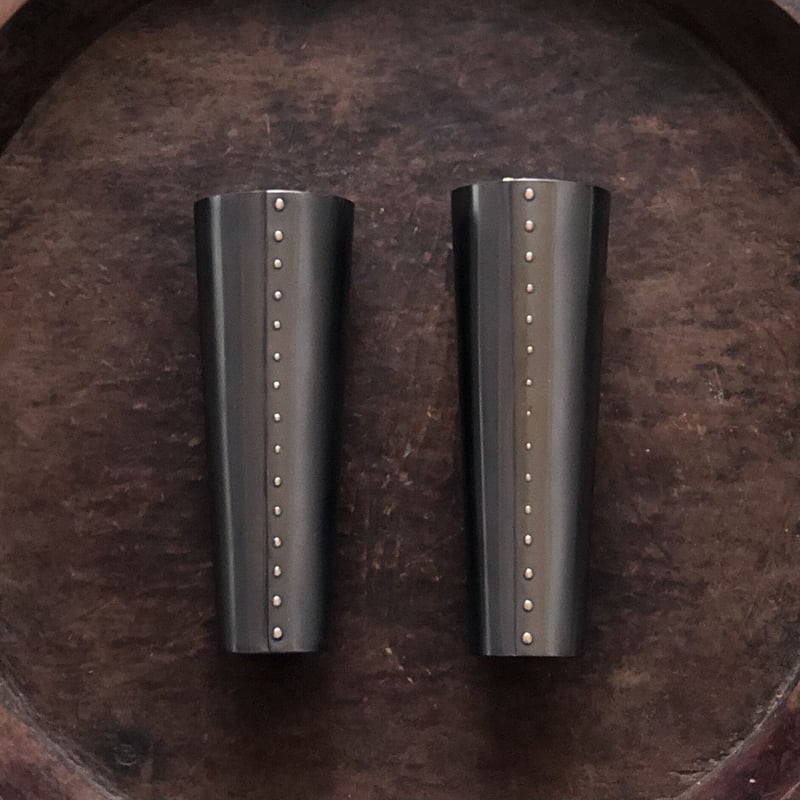 星の茶筅筒【銅黒仕上げ•茶筅付】 | metal smith Yukari Ohara 星の茶筅筒【銅黒仕上げ•茶筅付】 | metal smith Yukari Ohara