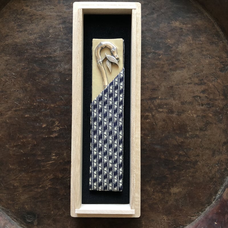 銀製菓子切【竹】 | metal smith Yukari Ohara