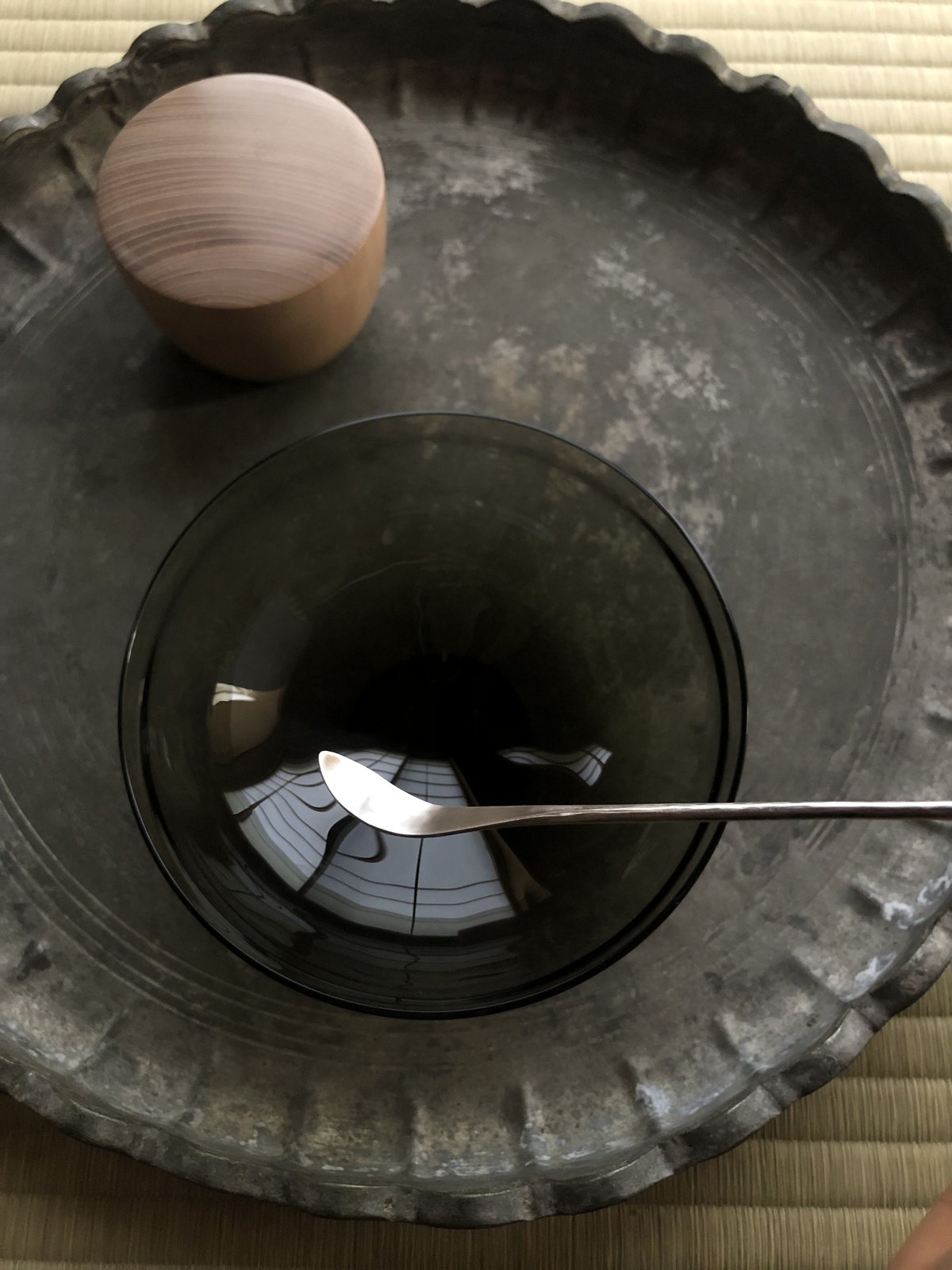 値下げ 竹製 茶器 茶杓 茶合 茶入れ 茶 細密彫刻 细工 民芸品