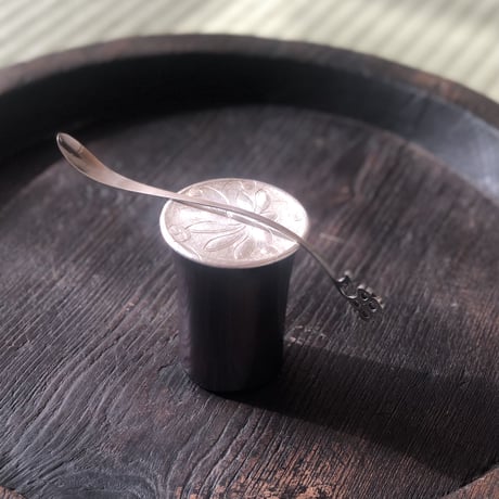 南鐐蓮弁茶杓