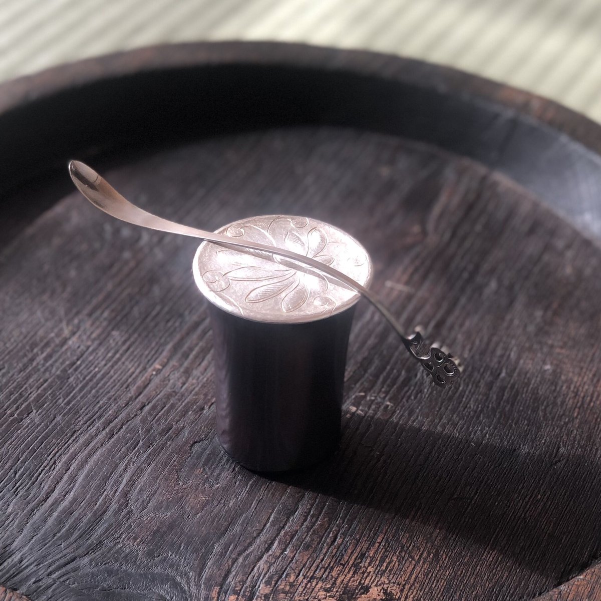 【閉店S.】復刻版手彫り茶杓　笹之葉定寸 m62297180936_1.jpg?1701312393