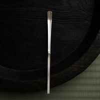 南鐐中節茶杓【白仕上げ②•下節】
