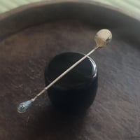 【専用品】星の古代ガラス茶杓（袋付）