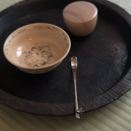 茶杓【羽と小鳥】大