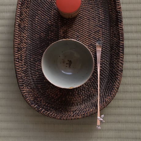 茶杓【羽と小鳥】小
